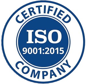 ISO 9001:2015 certified